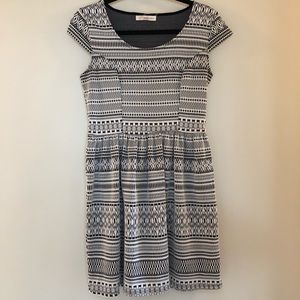 Geometric design dress